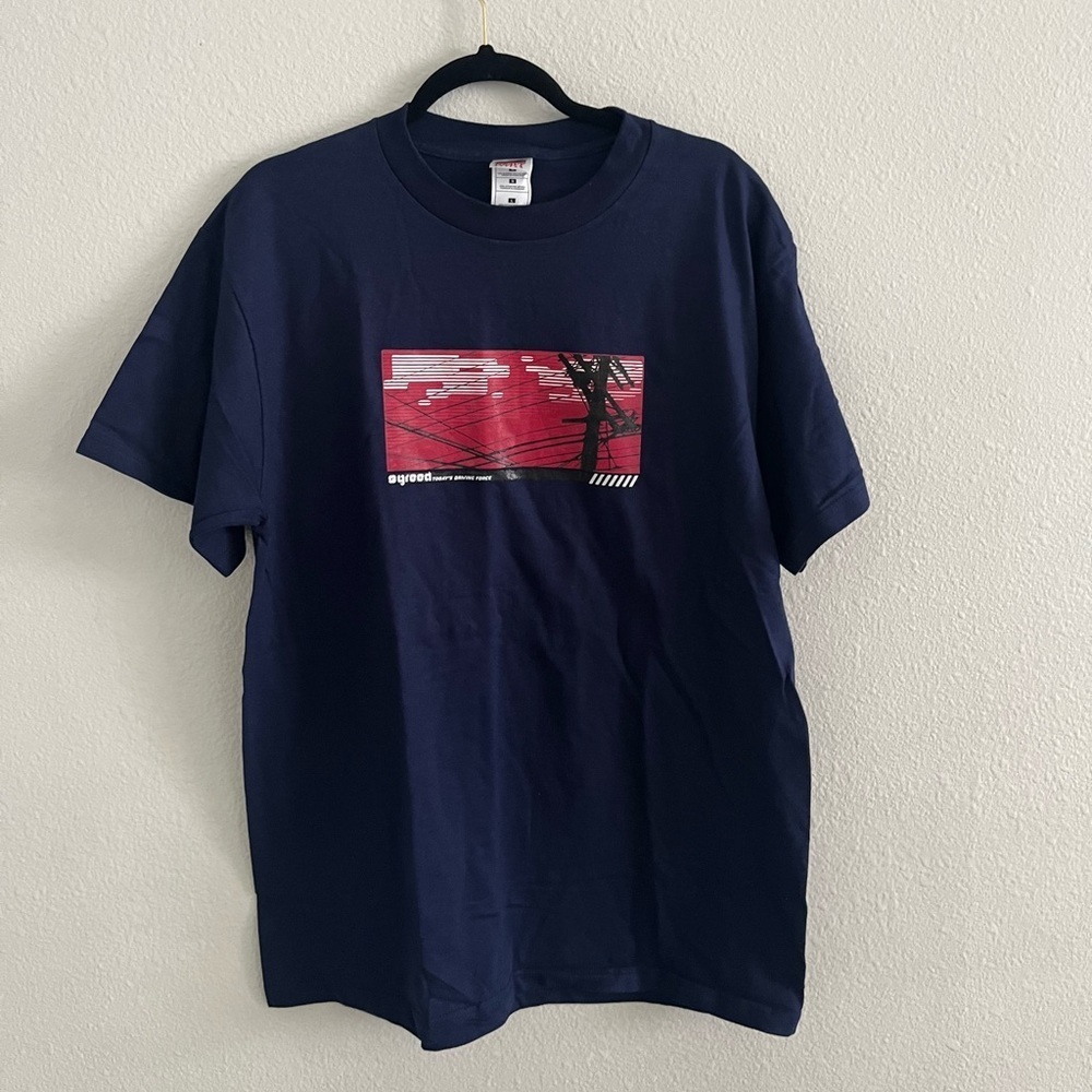 Vintage Fruit Of The Loom Man Greed Today’s Driving Force T-shirt, Size Large